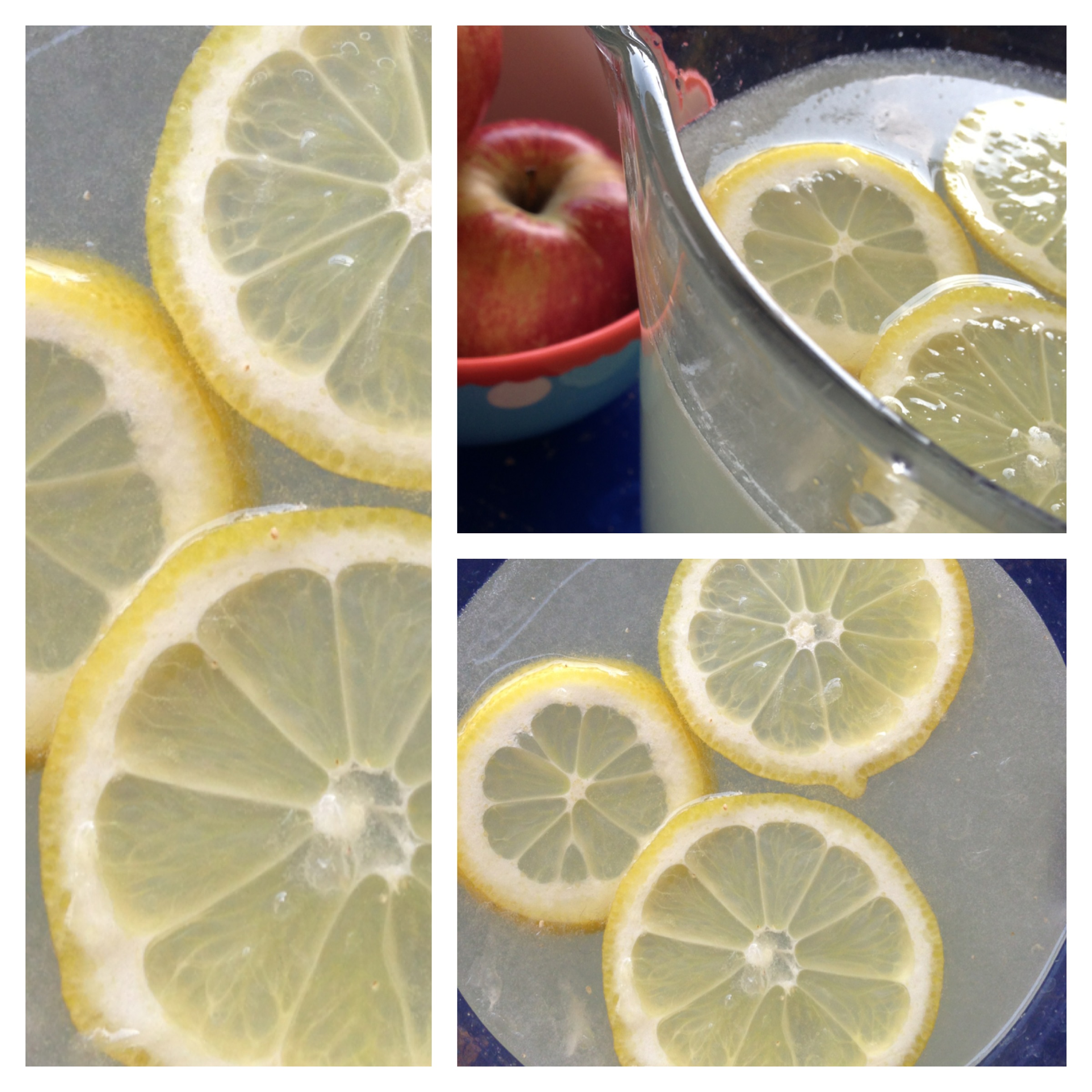 selfmade lemonade / selbstgemachte zitronen-limonade / vegan Foto2