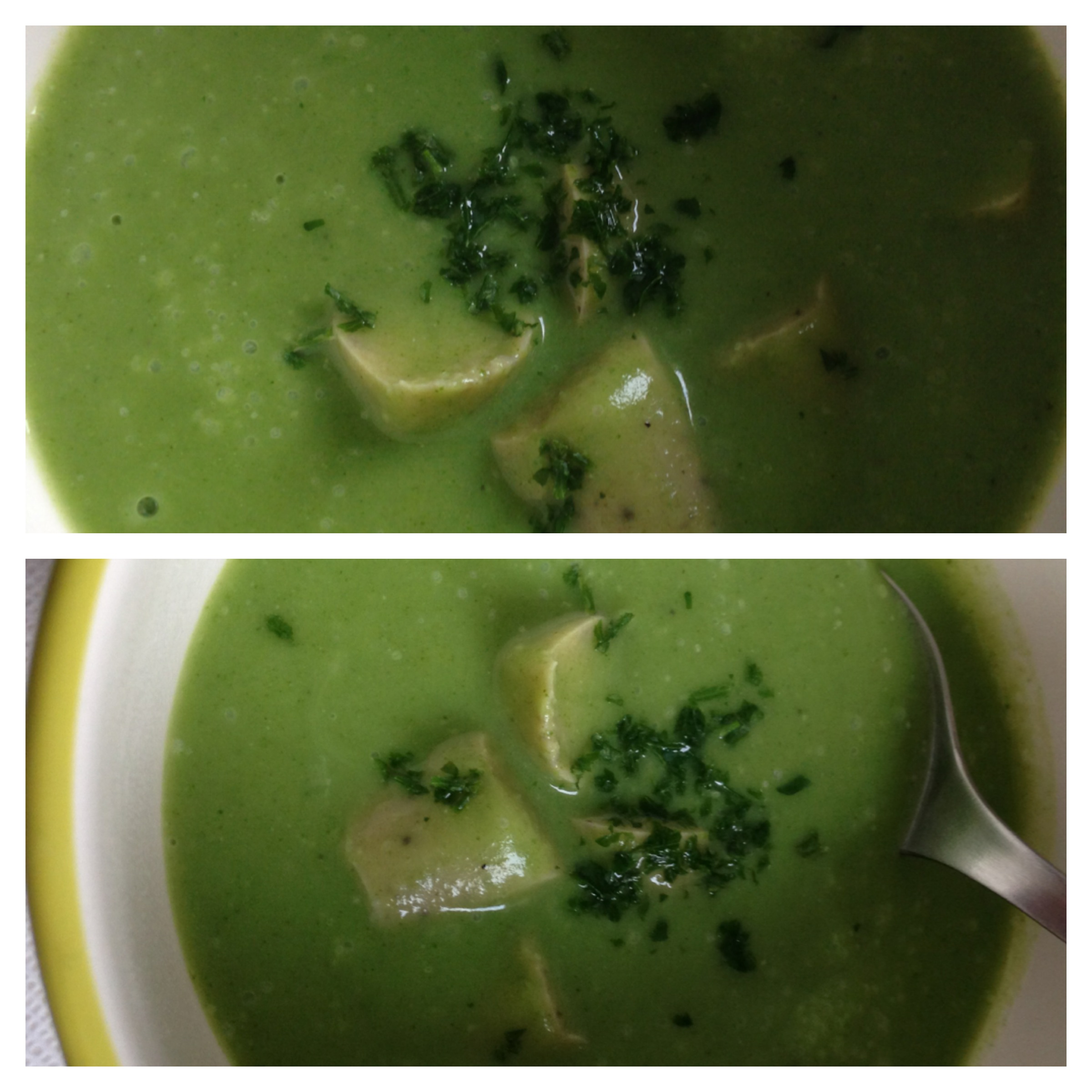 brokkoli suppe vegan // broccoli soup vegan Foto