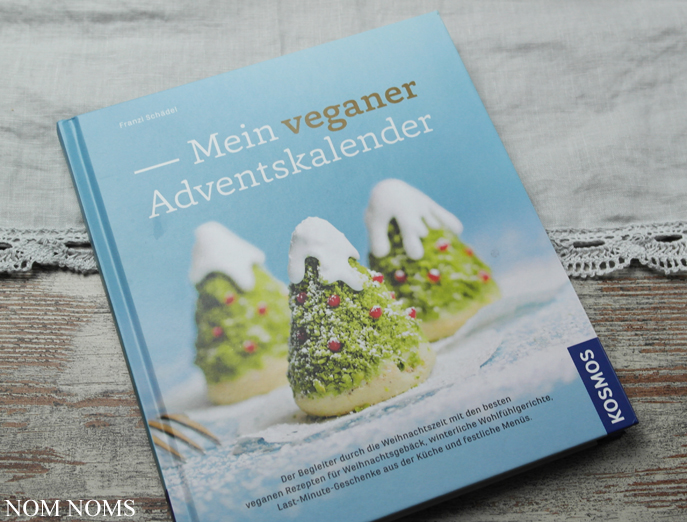 {nom noms weihnachtsgeschenk} löffel-schokolade & buchempfehlung: »mein veganer adventskalender« von franzi schädel