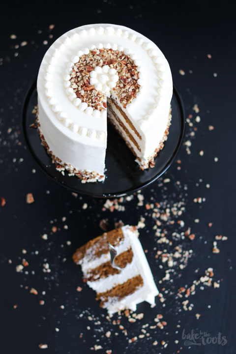 {#nomnomsguests} vegan carrot cake | marc von bake to the roots