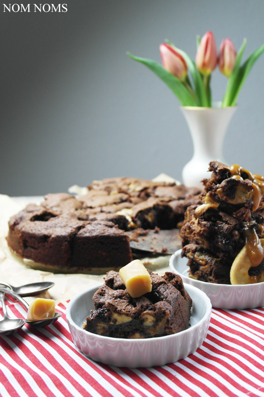 toffee-apfel-brownies | toffee apple brownies (veggie) ❤ Einfach lecker von Patrick Rosenthal