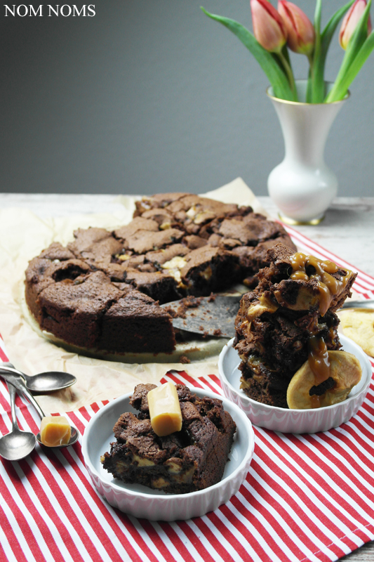 toffee-apfel-brownies | toffee apple brownies (veggie) ❤ Einfach lecker von Patrick Rosenthal