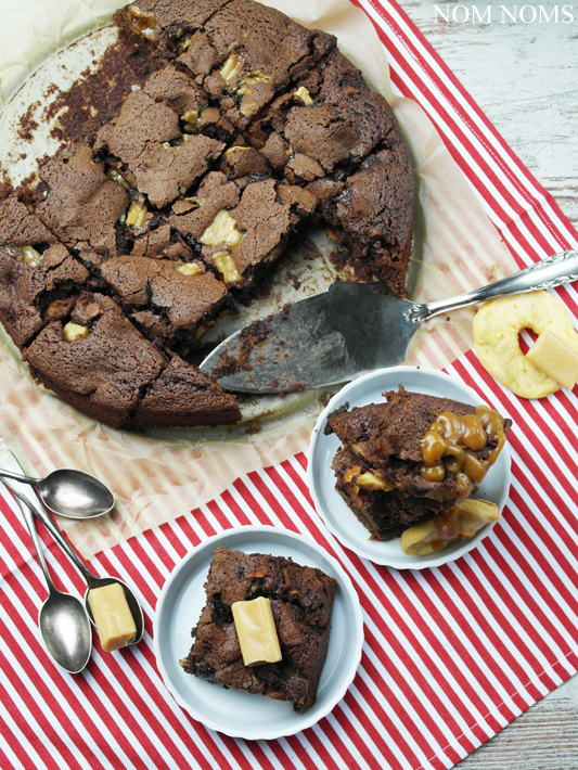 toffee-apfel-brownies | toffee apple brownies (veggie) ❤ Einfach lecker von Patrick Rosenthal