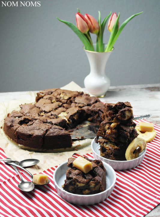 toffee-apfel-brownies | toffee apple brownies (veggie) ❤ Einfach lecker von Patrick Rosenthal