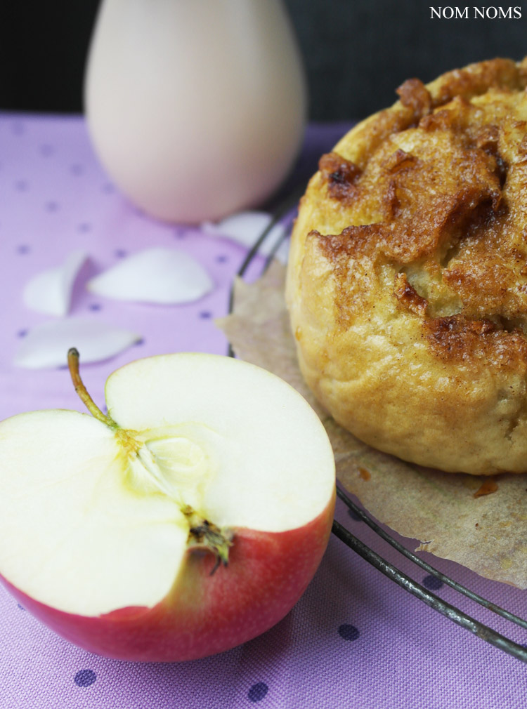 {birthday table for crafty neighbours club} köstliche apfel-zimt-bagels | delicious apple cinnamon bagels (vegan) ❤