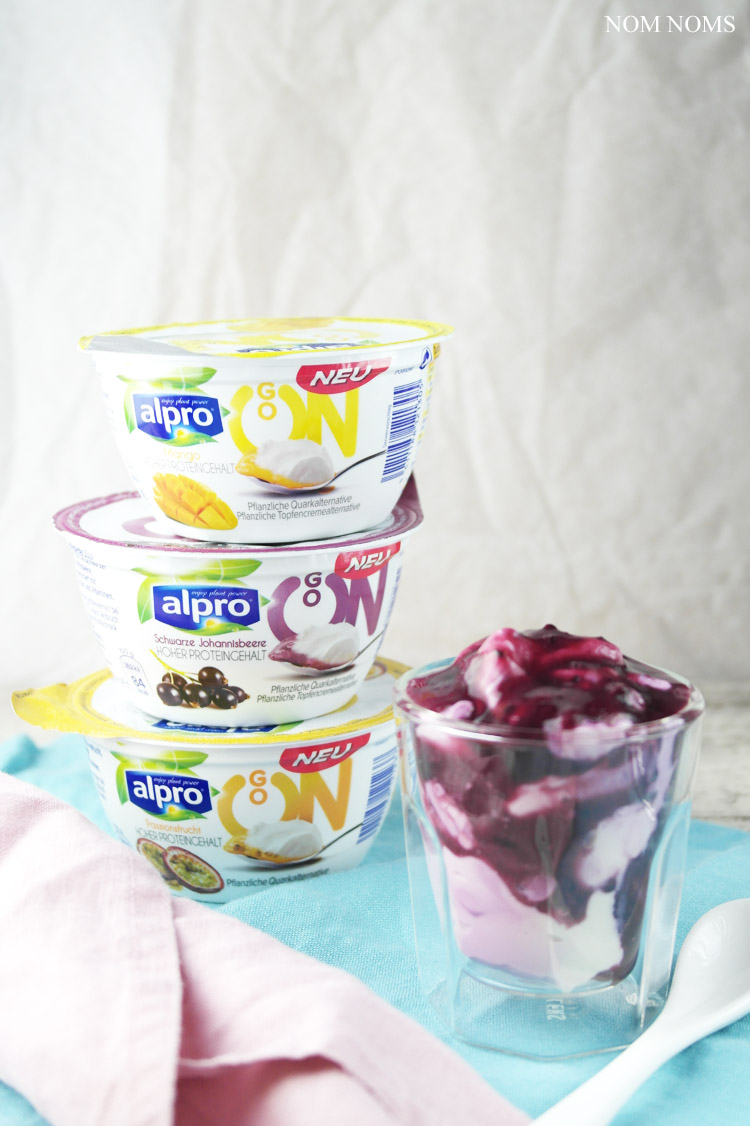 alpro go on pflanzliche quarkalternative {meine "go on" momente} schwung holen: warum ein snack mir immer hilft ❤ (werbung)