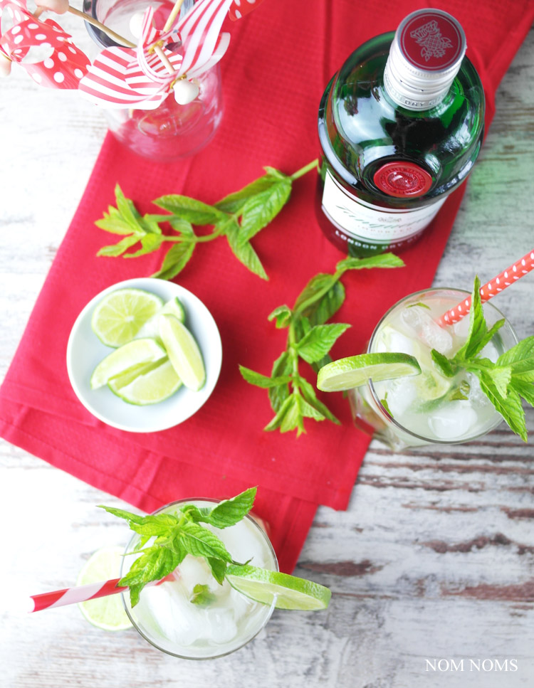 mojito mit gin und zitronengras | mojito with gin and lemon grass (vegan | werbung)