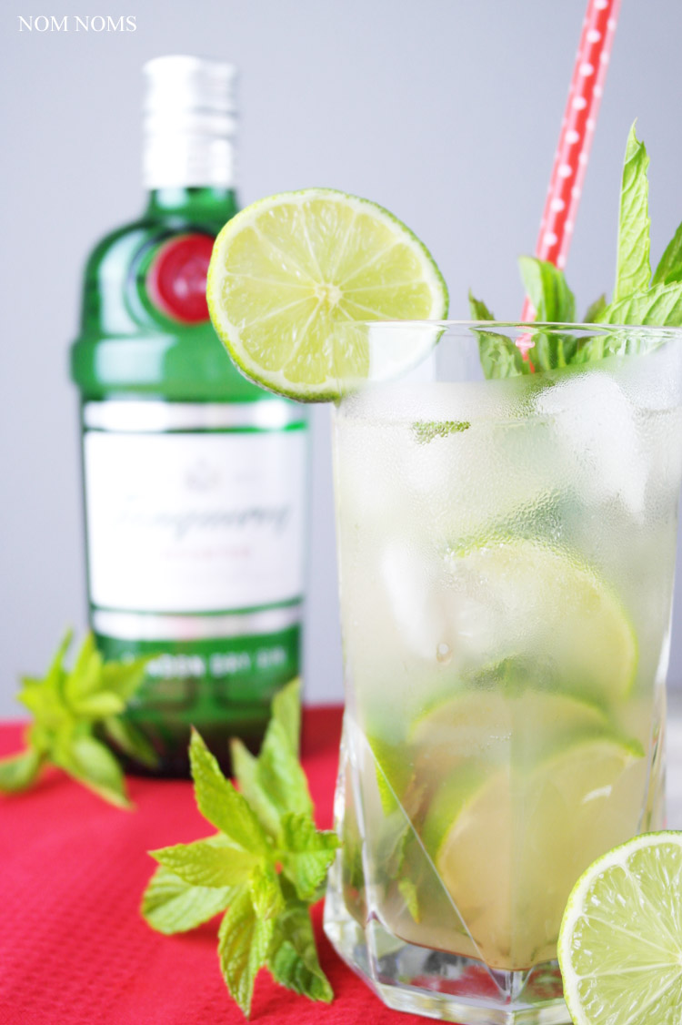 mojito mit gin und zitronengras | mojito with gin and lemon grass (vegan | werbung)