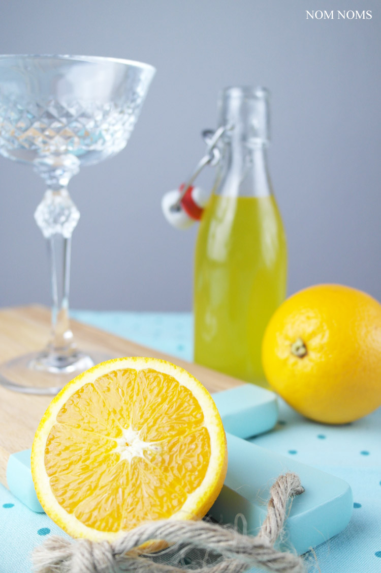 zitrus-ingwer-sirup | citrus ginger sirup (vegan) ❤