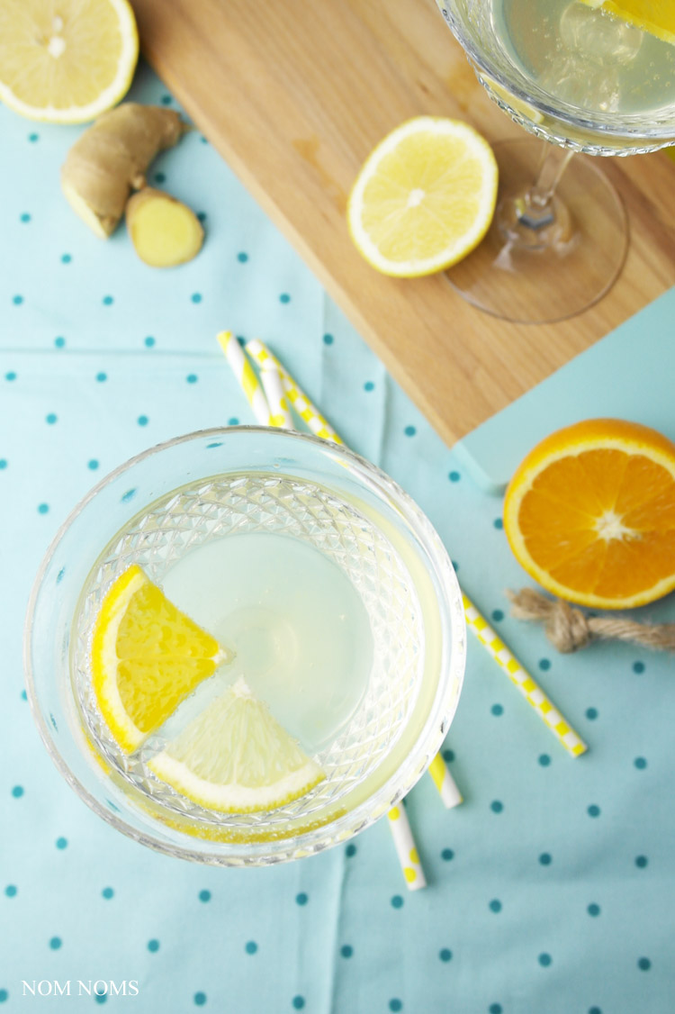zitrus-ingwer-sirup | citrus ginger sirup (vegan) ❤