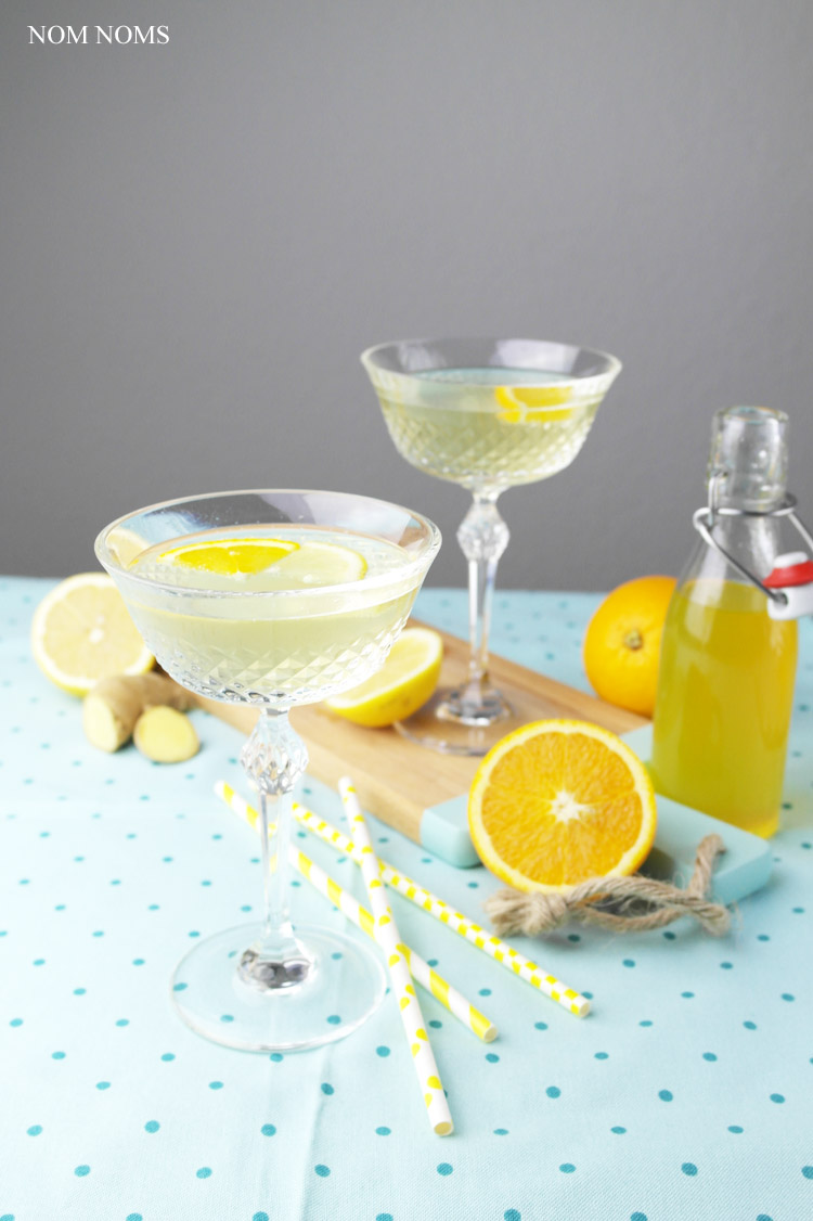 zitrus-ingwer-sirup | citrus ginger sirup (vegan) ❤