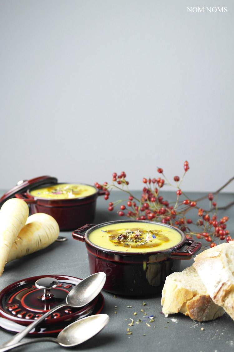 pastinakensuppe | parsnip soup (vegan) ❤