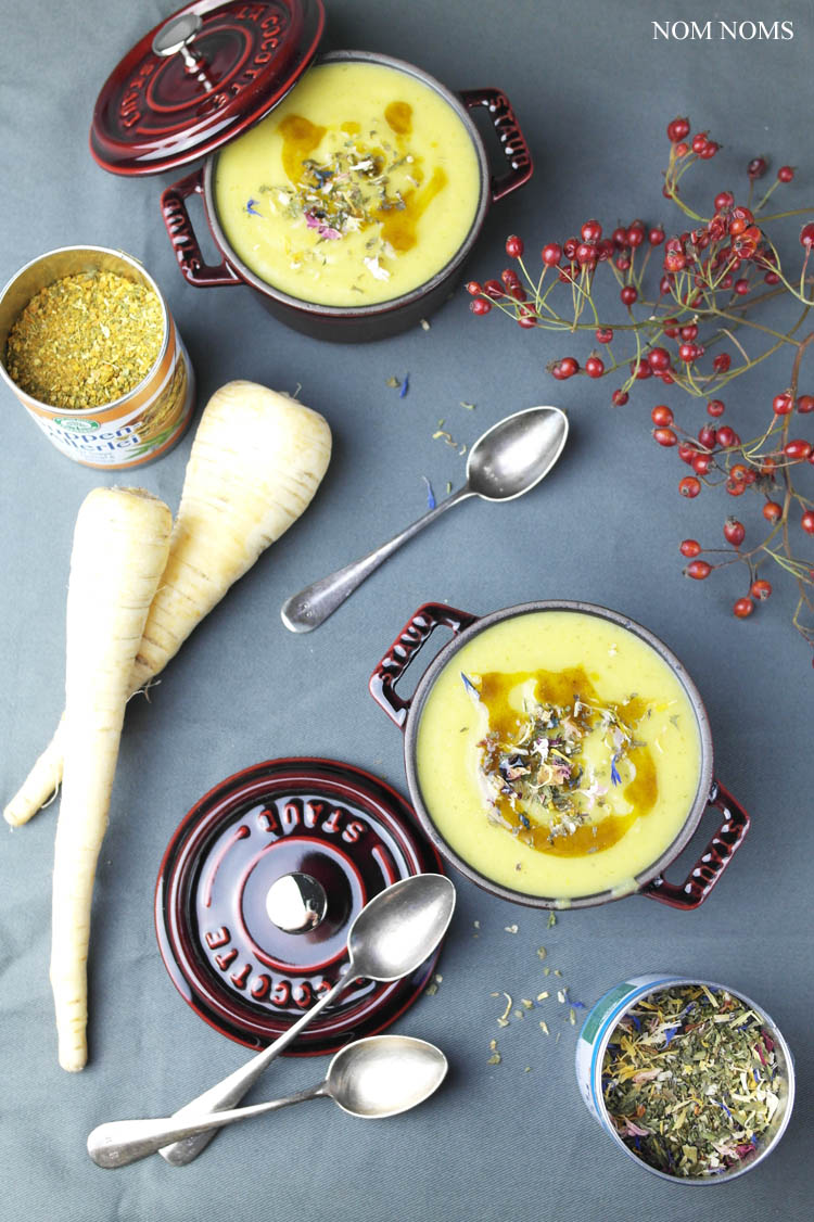 pastinakensuppe | parsnip soup (vegan) ❤
