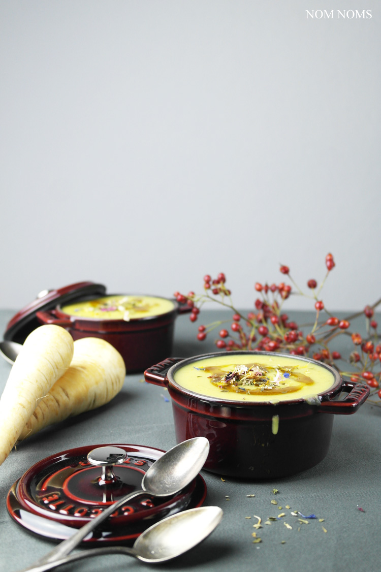 pastinakensuppe | parsnip soup (vegan) ❤