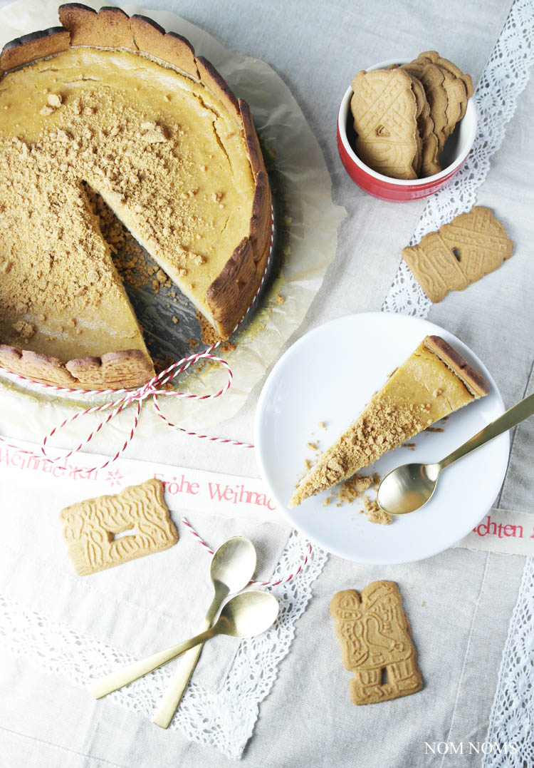 spekulatius käsekuchen | speculoos cheesecake (vegan) ❤