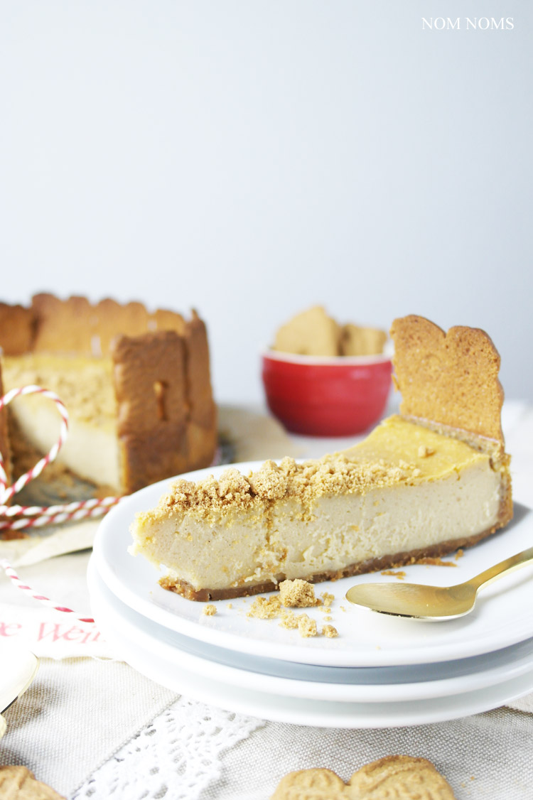 spekulatius käsekuchen | speculoos cheesecake (vegan) ❤