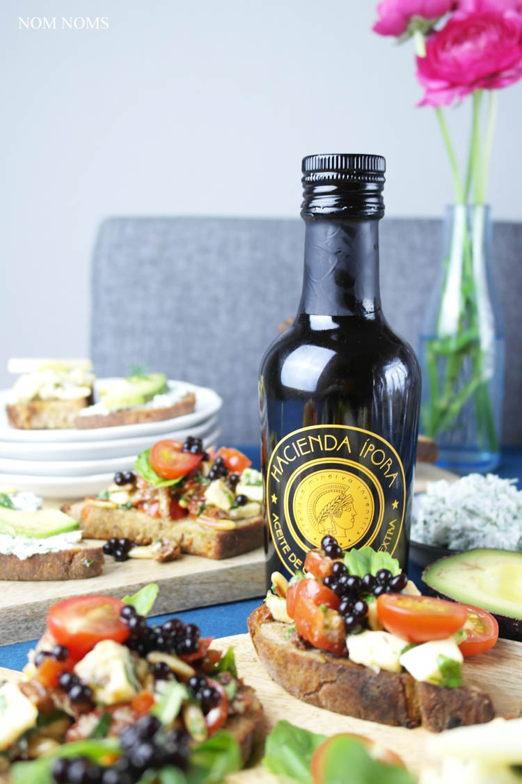 vegetarische bruschetta: herzhaft und süß ❤