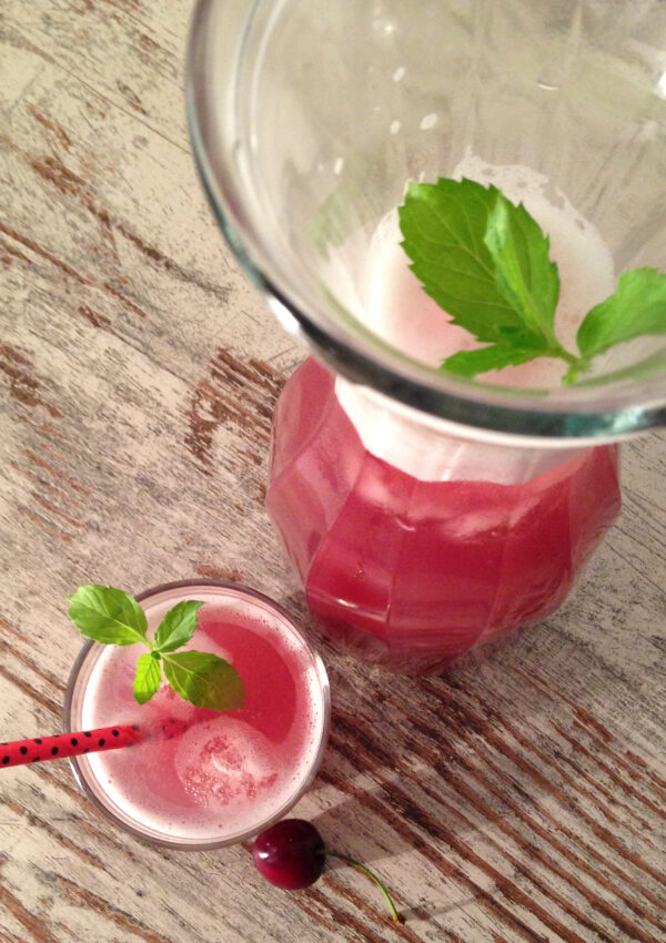 vanille-kirsch-limonade | vanilla-cherry-lemonade