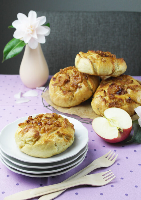 Köstliche Apfel-Zimt-Bagels ❤