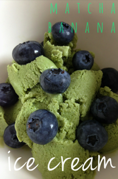 matcha-bananen-eis | matcha banana ice cream ❤