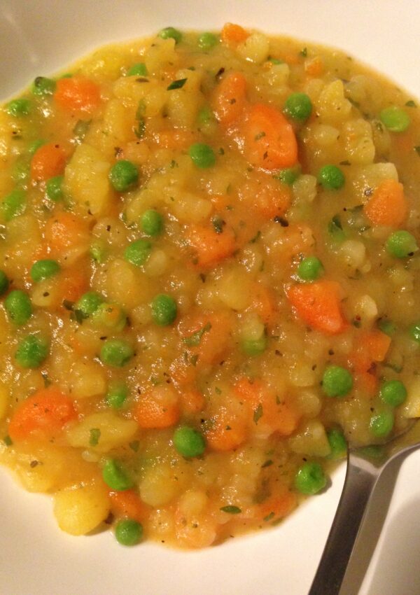 herbstgenuss kartoffelsuppe | autumn delight potato soup
