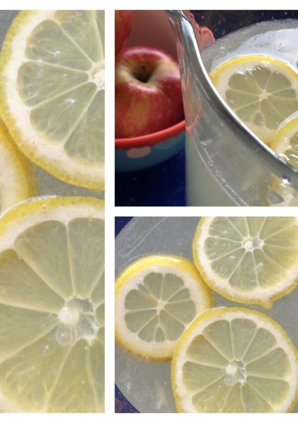 selbstgemachte zitronen-limonade | selfmade lemonade