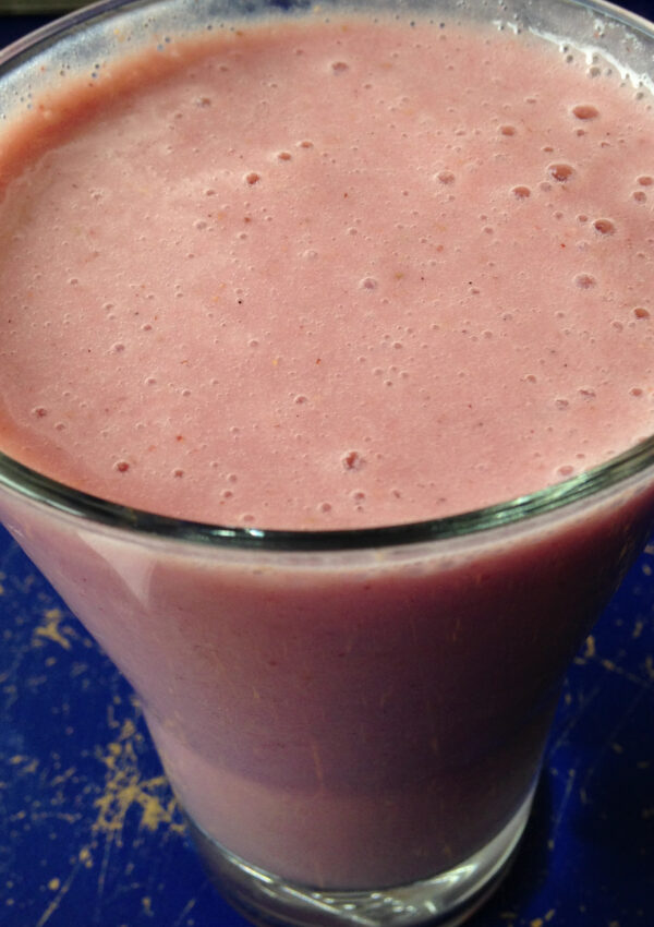 strawberry milkshake | erdbeer-milchshake