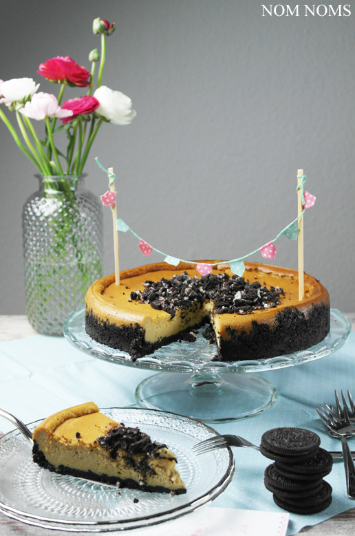cheesecake mit oreo-boden | cheesecake with oreo crust ❤