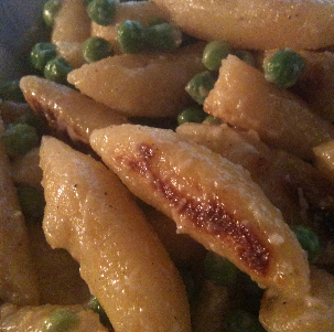 pasta with peas
