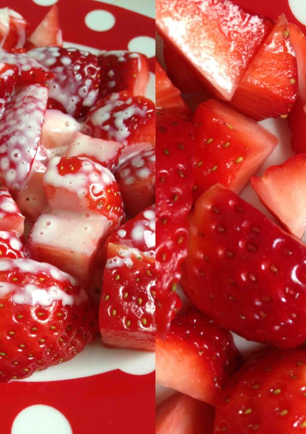 saturday strawberry treat | erdbeer-genuss