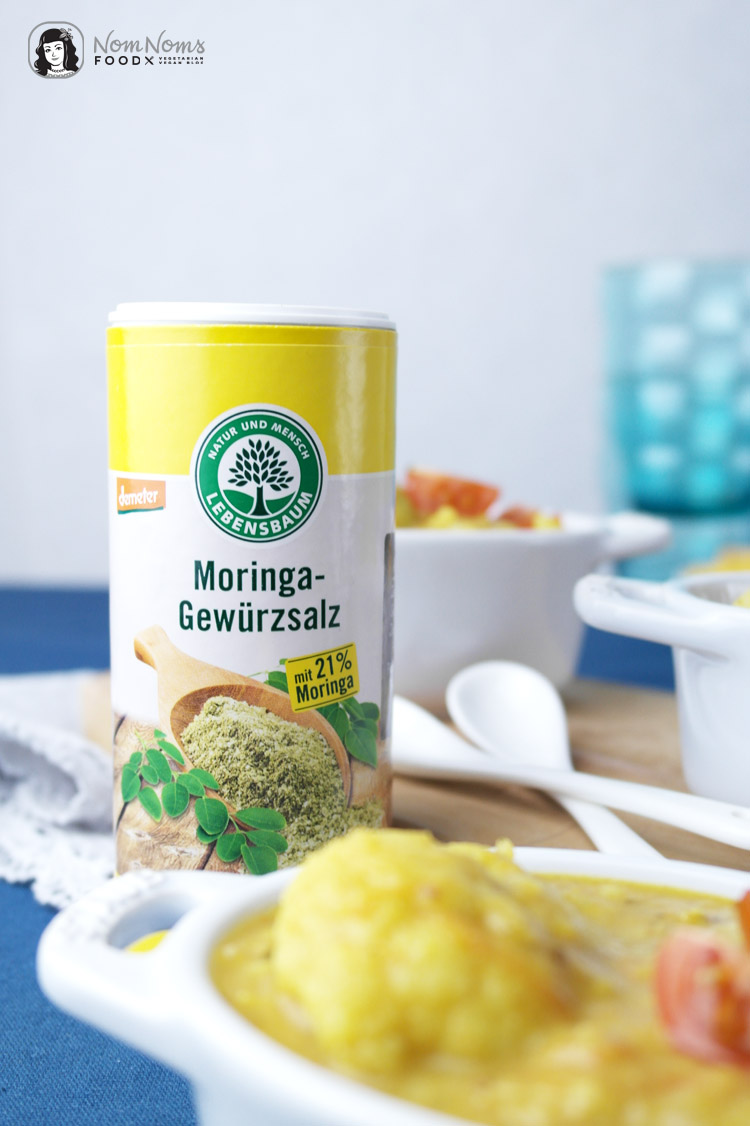 Blumenkohl-Linsen-Curry mit Moringa / Cauliflower lentil curry with moringa