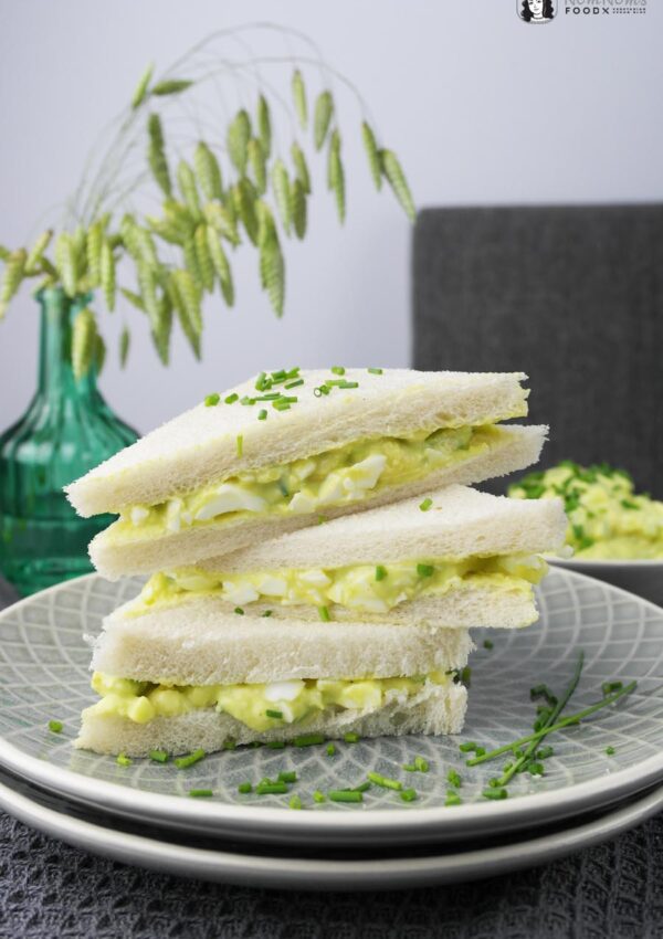Avocado-Curry-Eiersalat Sandwich ❤