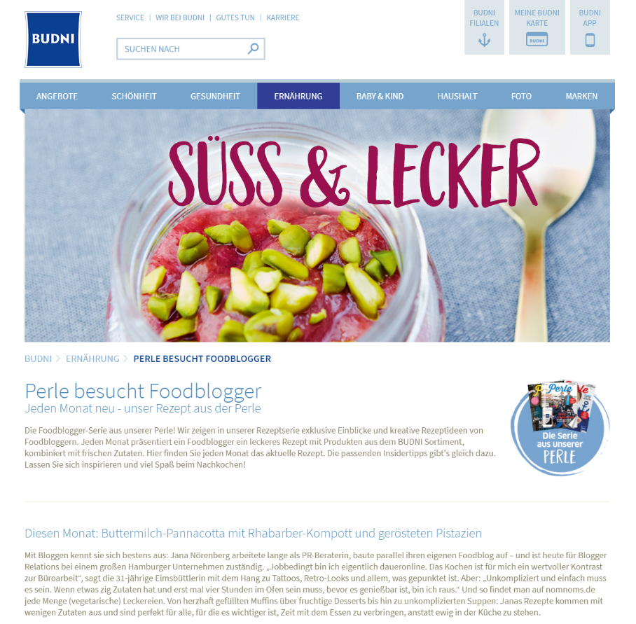 Budni Foodblogger