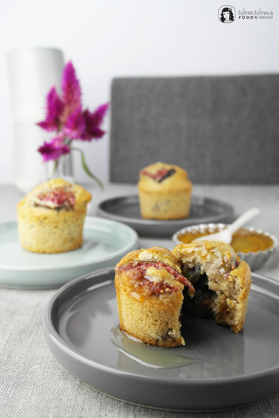 Feigen-Zimt-Muffins mit Honig
