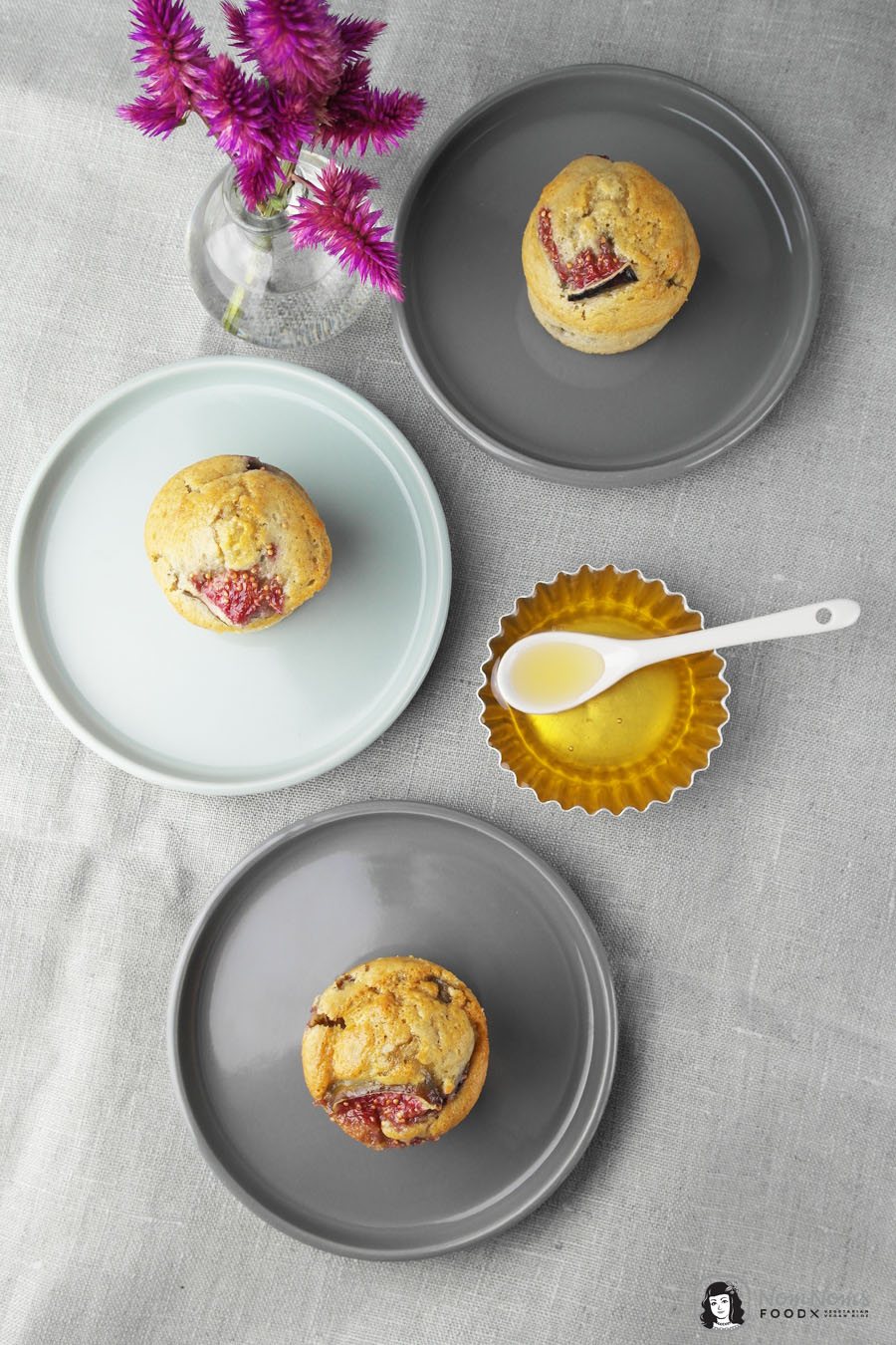Feigen-Zimt-Muffins mit Honig