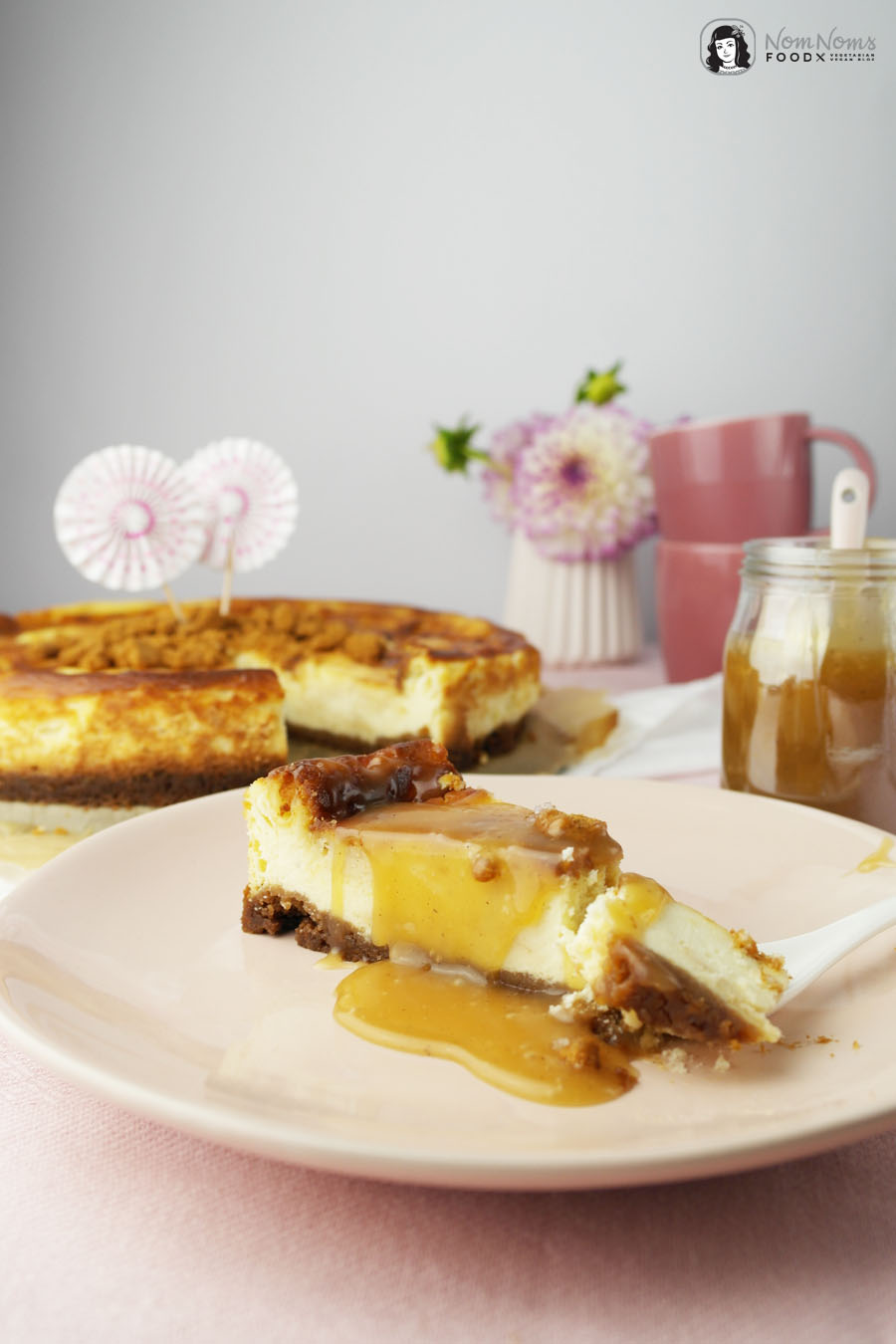 Salted Caramel Cheesecake oder Salzkaramell Käsekuchen