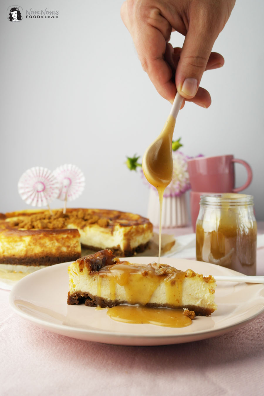 Salted Caramel Cheesecake oder Salzkaramell Käsekuchen