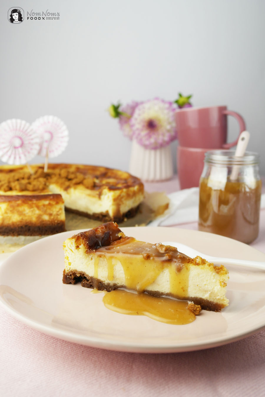 Salted Caramel Cheesecake oder Salzkaramell Käsekuchen