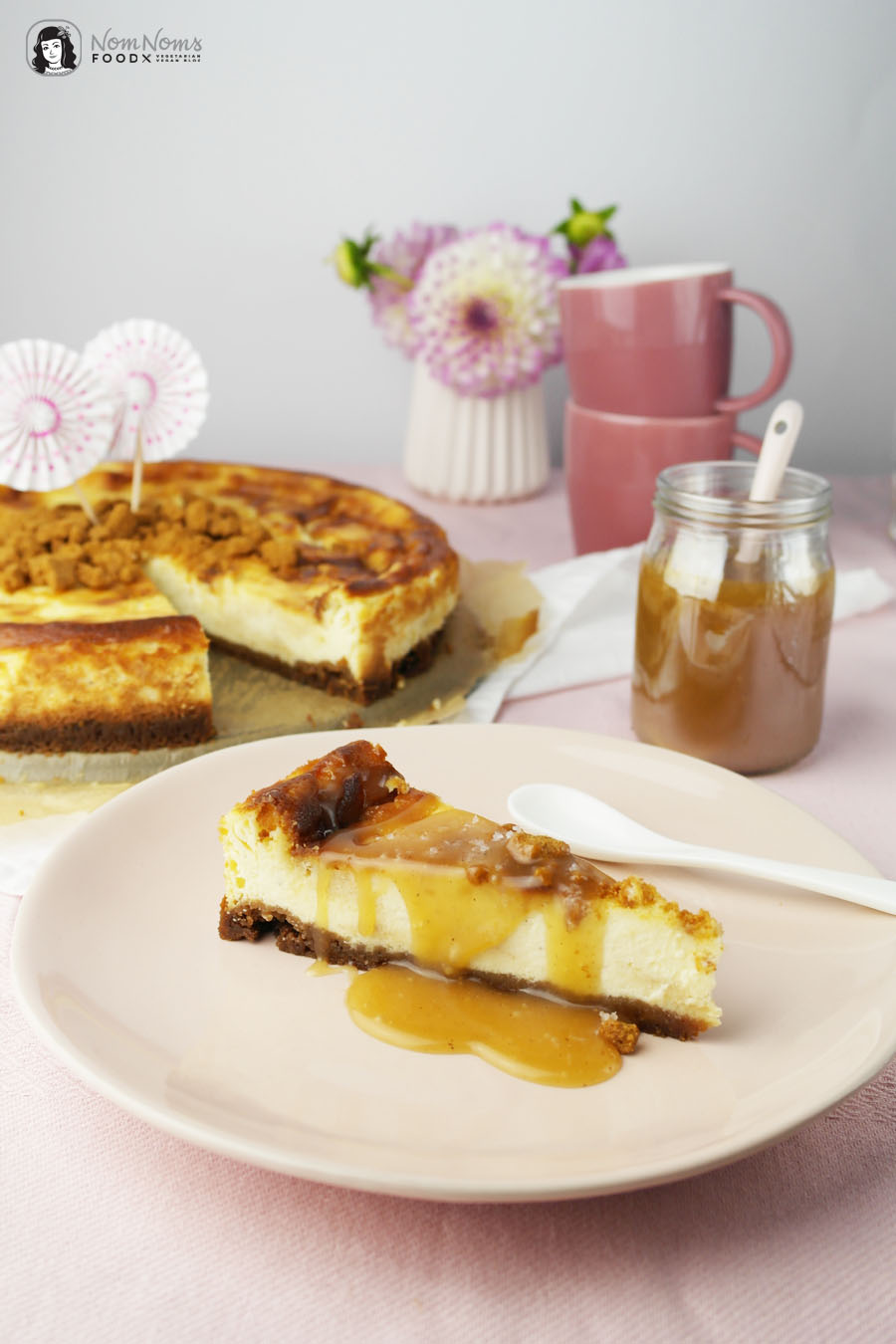 Salted Caramel Cheesecake oder Salzkaramell Käsekuchen