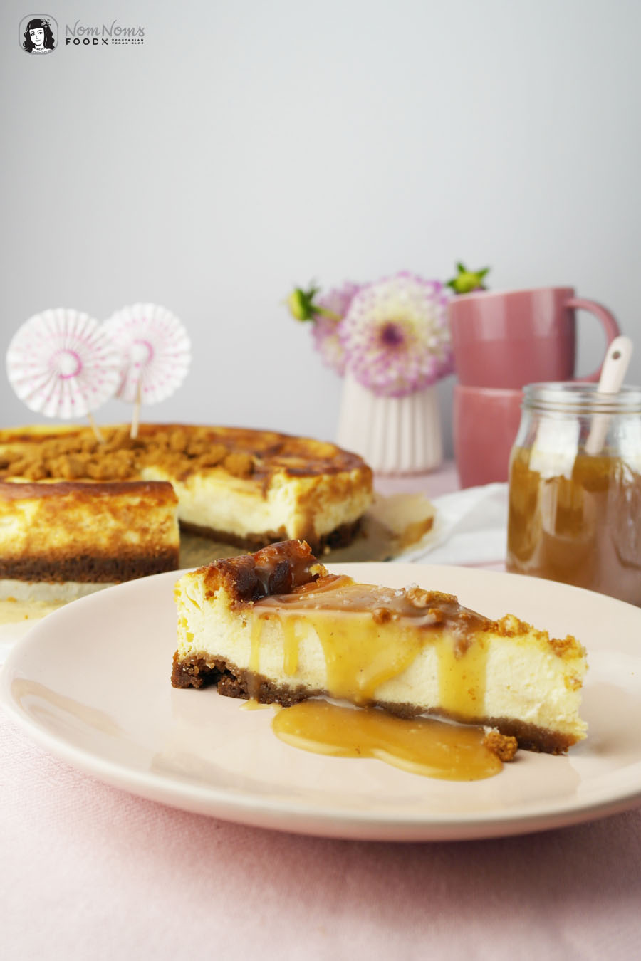 Salted Caramel Cheesecake oder Salzkaramell Käsekuchen