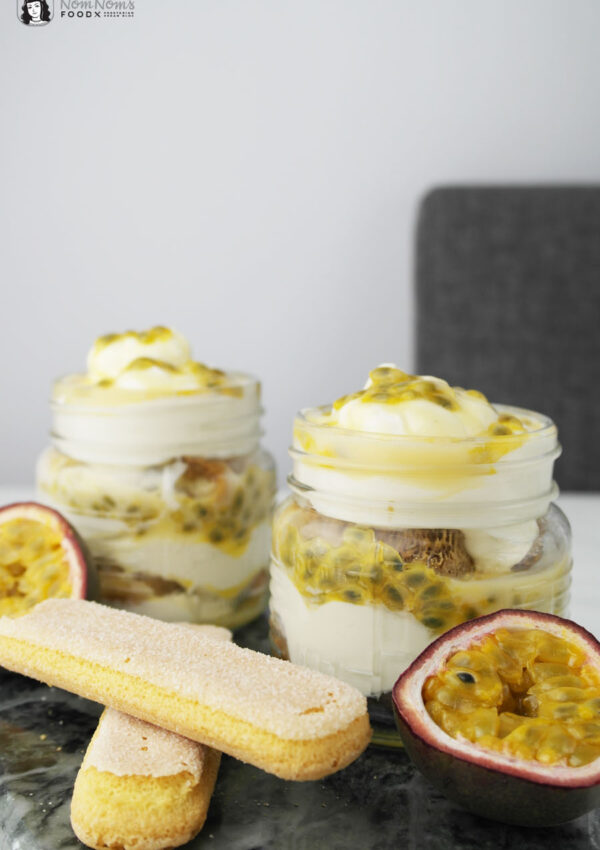 Eierlikör-Tiramisu mit Maracuja oder Passionsfrucht ❤