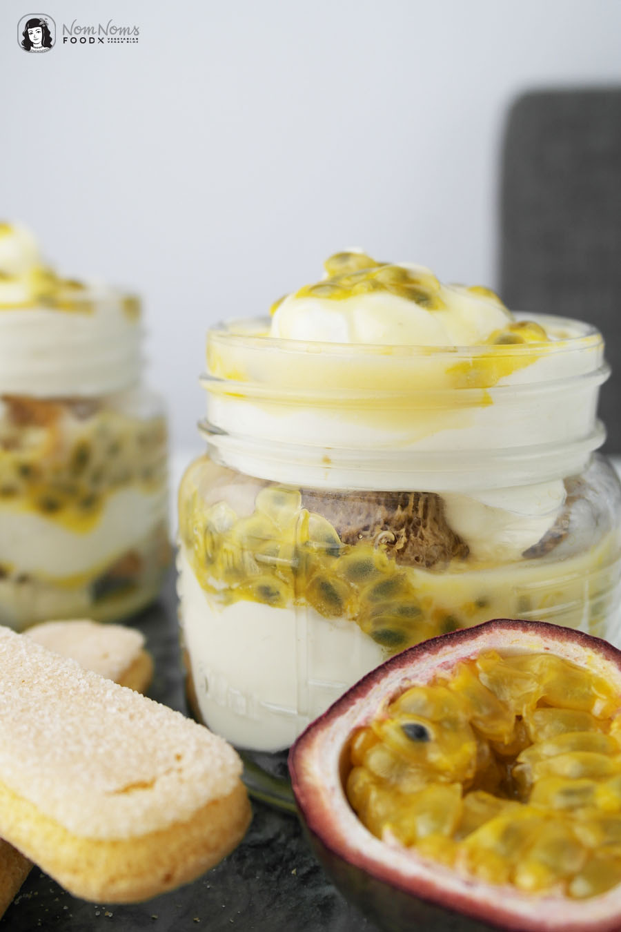 Eierlikör-Tiramisu mit Maracuja oder Passionsfrucht ❤