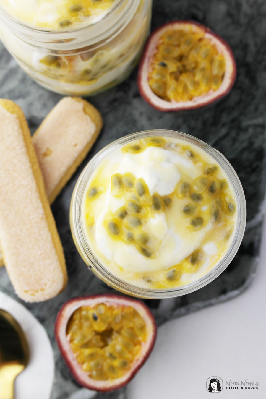 Eierlikör-Tiramisu mit Maracuja oder Passionsfrucht ❤