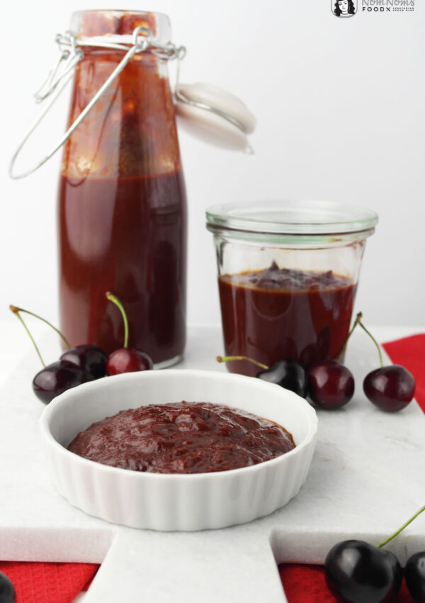 Kirsch-BBQ-Ketchup mit Balsamico ❤