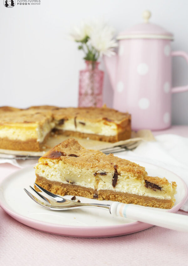 Käsekuchen mit Cookie Dough Keksteig-Knusperkruste ❤