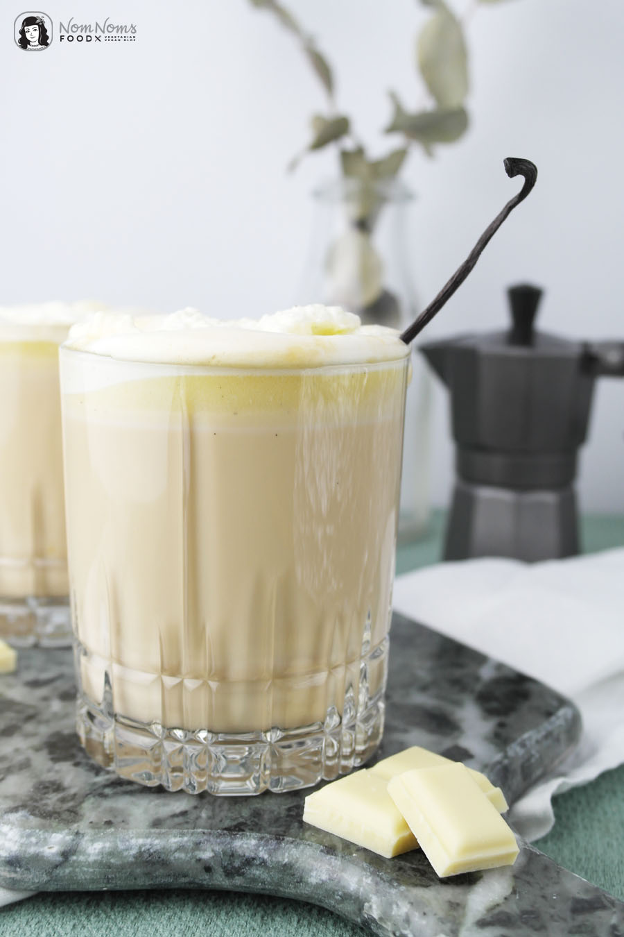 White Chocolate Mocha Kaffee mit weißer Schokolade