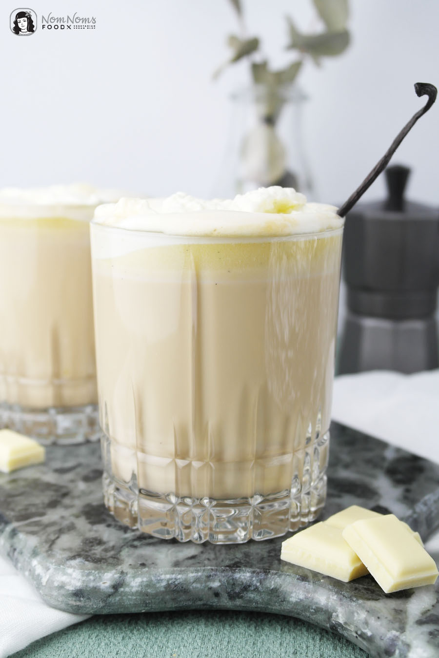 White Chocolate Mocha Kaffee mit weißer Schokolade