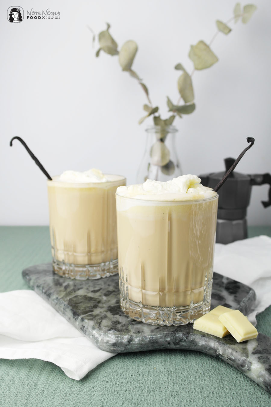 White Chocolate Mocha Kaffee mit weißer Schokolade