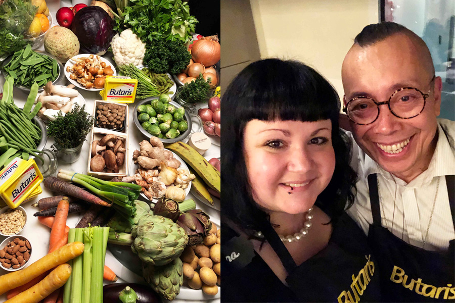Asiatische Reispfanne mit knusprig frittiertem Sesam-Tofu Butaris Küchenparty Gary Loen