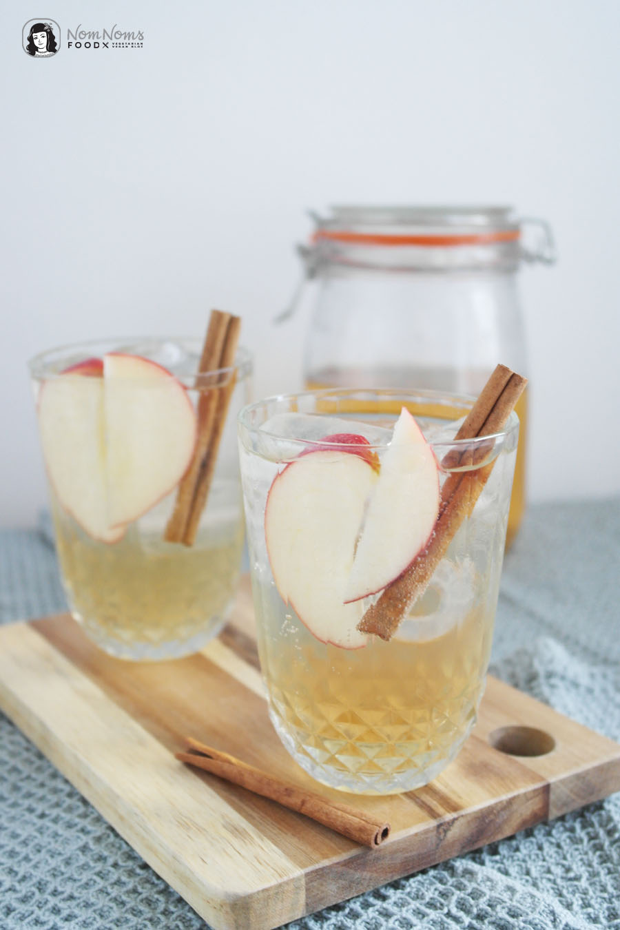 Apfelkuchen Vodka Spritzer